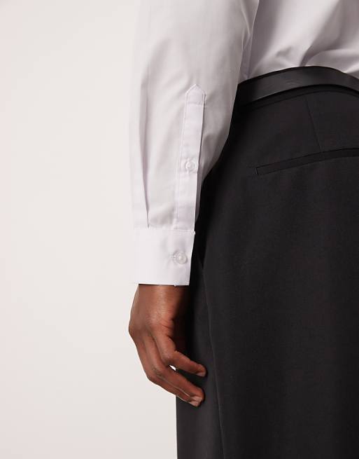 DESIGN Regular Fit Shirt In White
