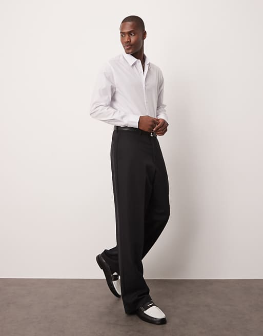 DESIGN Regular Fit Shirt In White