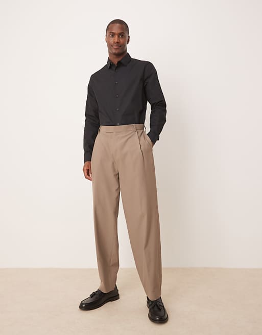 DESIGN Regular Shirt In Black