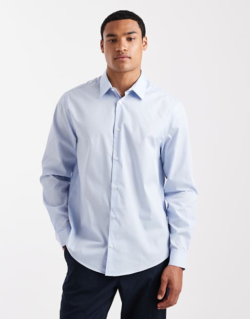 DESIGN Regular Shirt In Blue