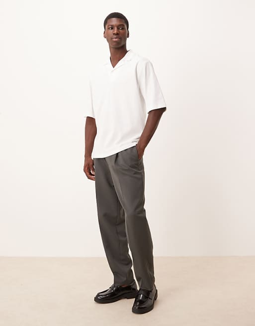 DESIGN Relaxed Revere Polo In White