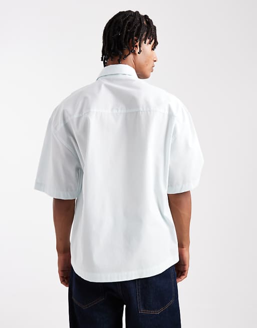 DESIGN Relaxed Shirt In Blue