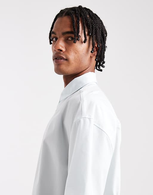 DESIGN Relaxed Shirt In Blue