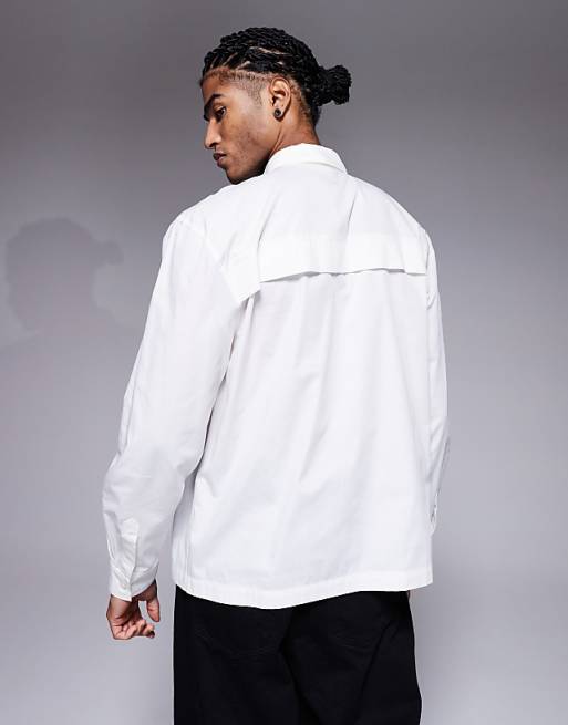DESIGN Relaxed Shirt In White