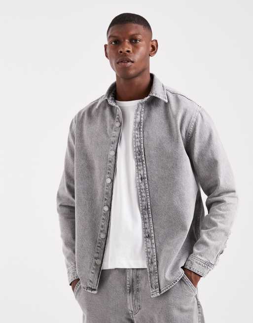 DESIGN Relaxed Tapered Co-ord In Light Grey