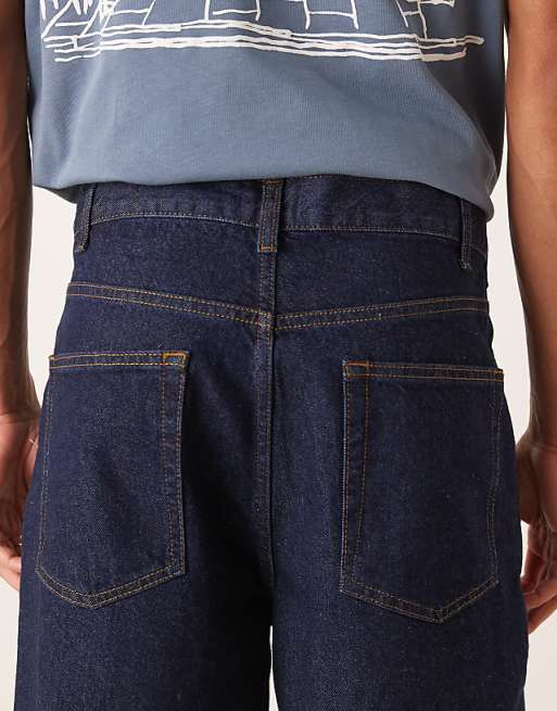 DESIGN Relaxed Tapered Jeans In Raw Wash