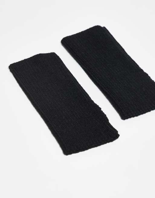 DESIGN Short Rib Palmwarmer In Black