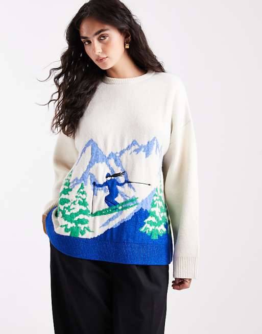 DESIGN ski scenic jumper