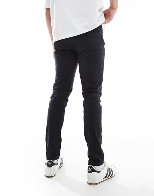 DESIGN Skinny Chinos In Black