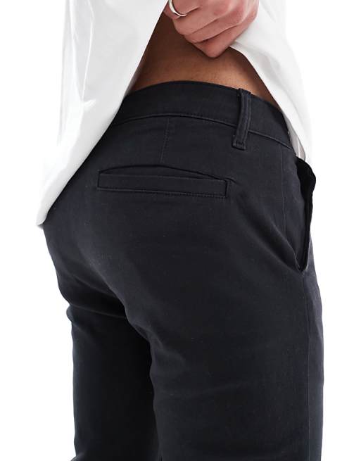 DESIGN Skinny Chinos In Black