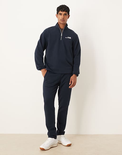 DESIGN skinny fit jogger in navy