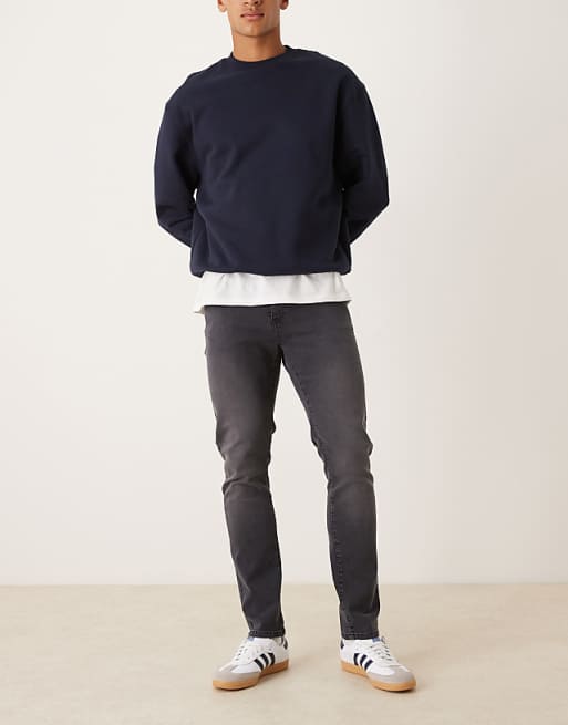 DESIGN Skinny Jeans In Black