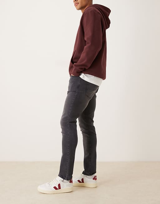 DESIGN Skinny Jeans In Washed Black