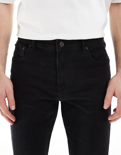 DESIGN Skinny Jeans In Washed Black