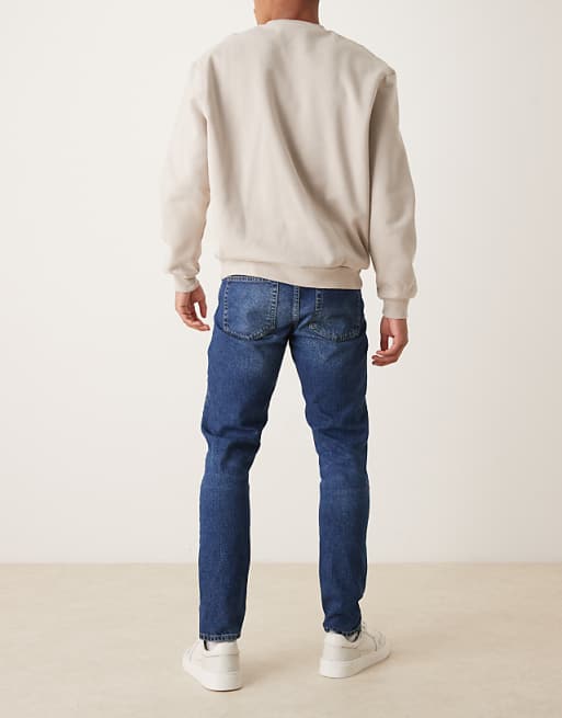 DESIGN Slim Fit Jeans In Indigo