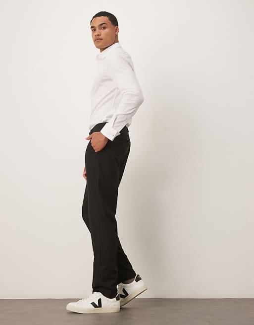 DESIGN Slim Suit Trouser In Black