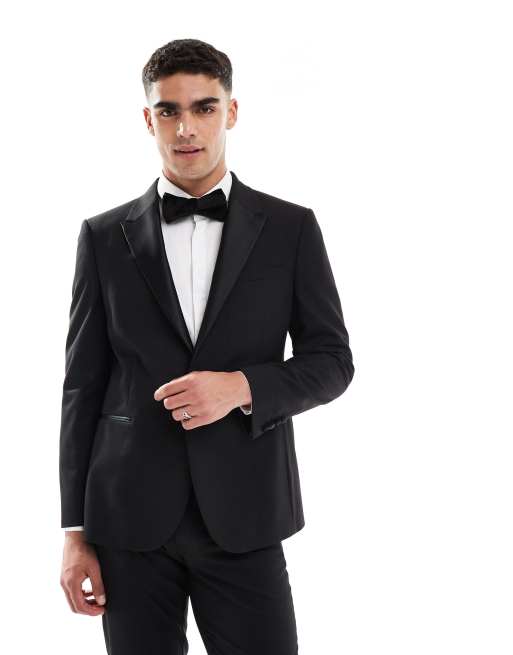 DESIGN Slim Tuxedo In Black Colour