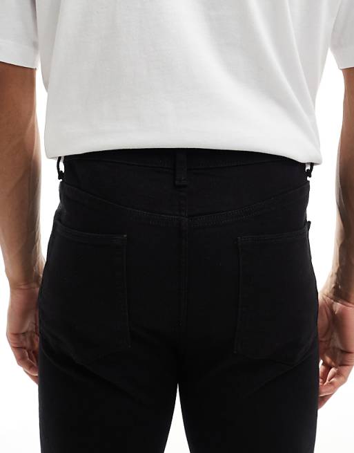 DESIGN Spray On Jeans With Power Stretch In Black