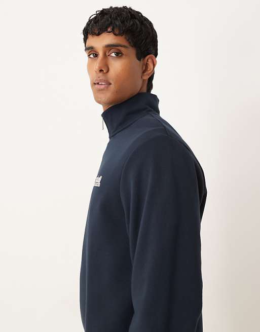 DESIGN Standard Fit Half Zip Co-ord In Navy