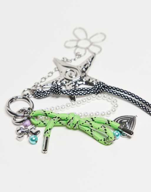 DESIGN Starfish Bag Charm In Multi