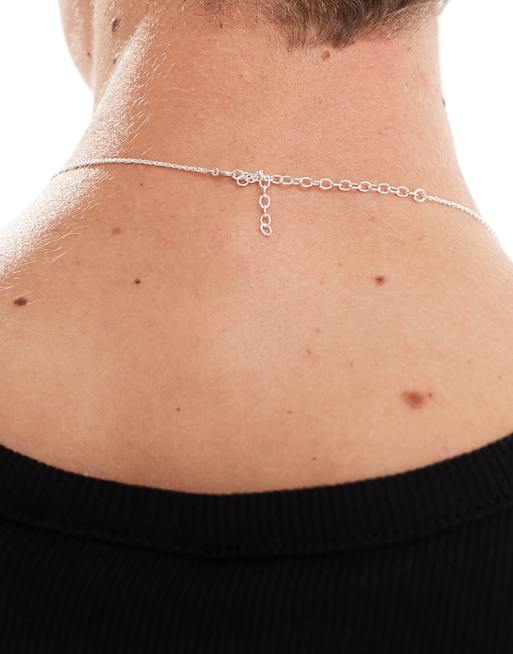 DESIGN Sterling Silver Rope Chain Necklace