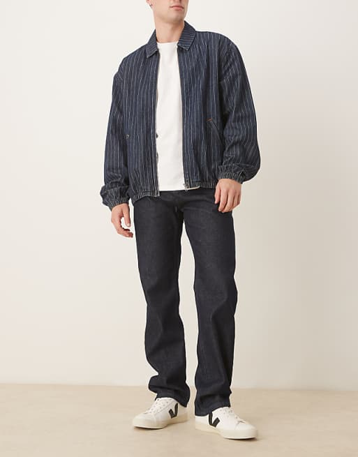 DESIGN straight jean in raw denim