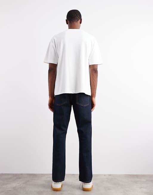 DESIGN Stretch Slim Jeans In Indigo