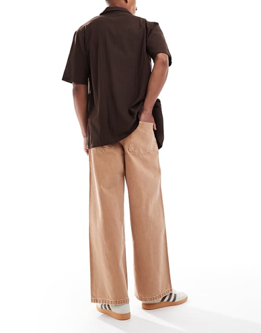 DESIGN Super Baggy Jean In Sand Wash