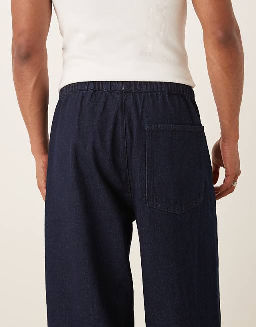 DESIGN Super Baggy Lightweight Jean In Raw Wash