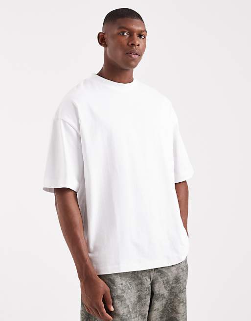 DESIGN Super Heavyweight Oversized T-shirt In White
