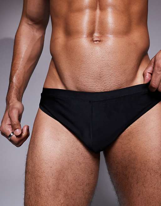 DESIGN Swim Briefs In Black