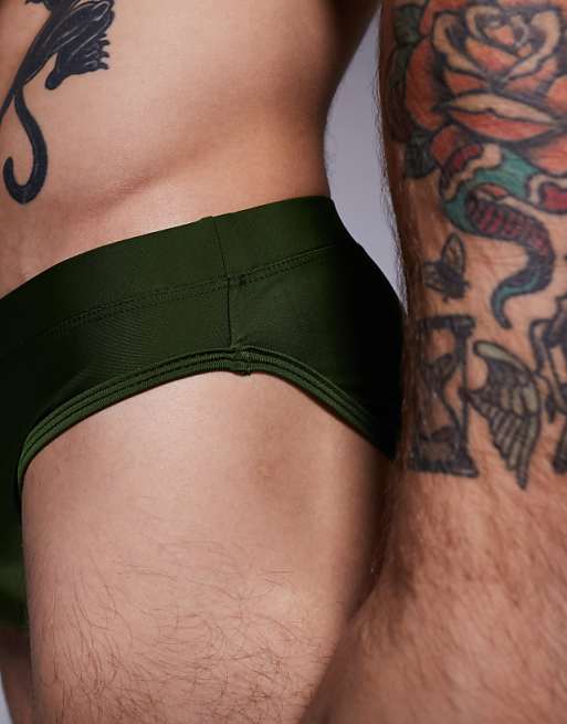DESIGN Swim Briefs In Green