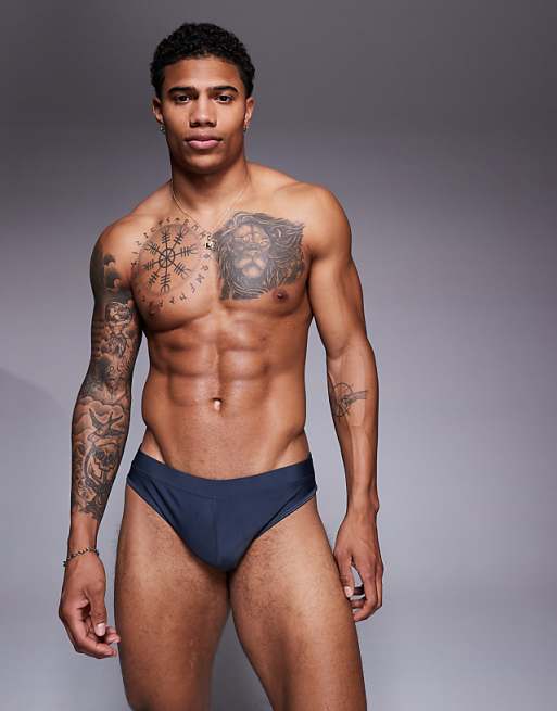 DESIGN Swim Briefs In Grey