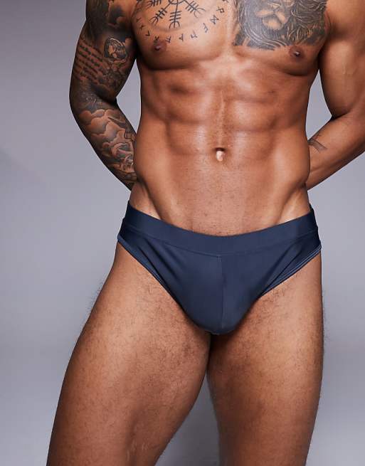 DESIGN swim briefs in grey