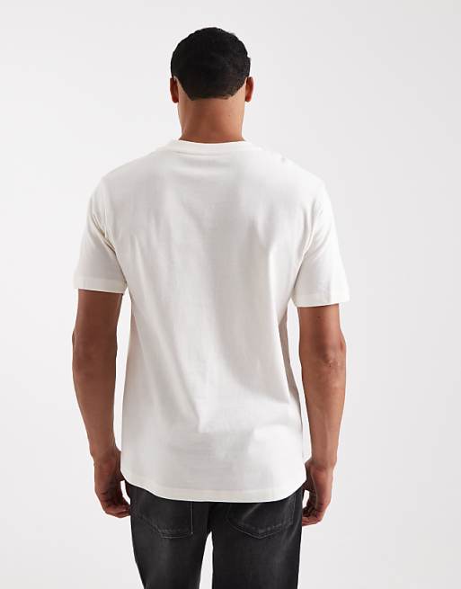 DESIGN T-shirt With Bird Graphic In Cream