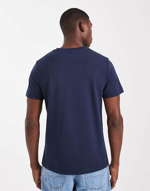 DESIGN T-shirt With Sports Graphic In Navy