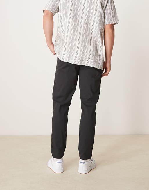 DESIGN Tapered Chinos In Black
