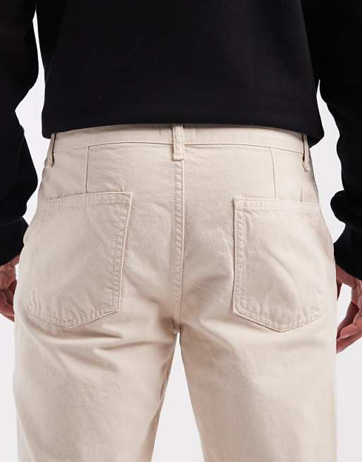 DESIGN Tapered Chinos In Stone