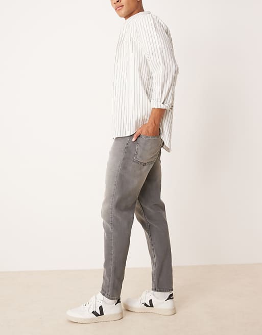 DESIGN Tapered Fit Jean In Grey