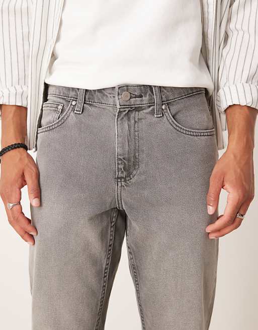 DESIGN Tapered Fit Jean In Grey