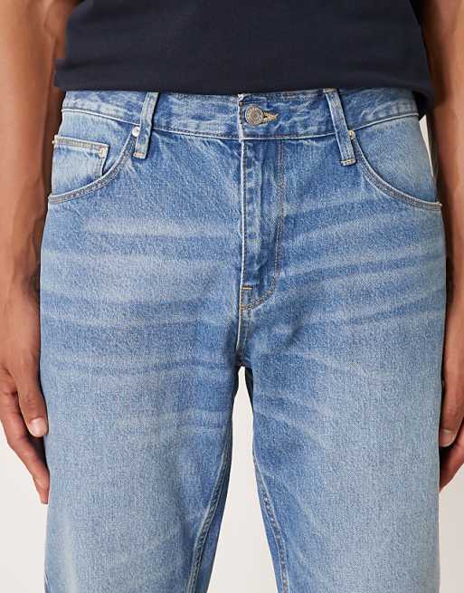 DESIGN Tapered Jeans In Light Wash