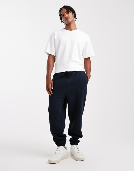 DESIGN Tapered Joggers In Navy