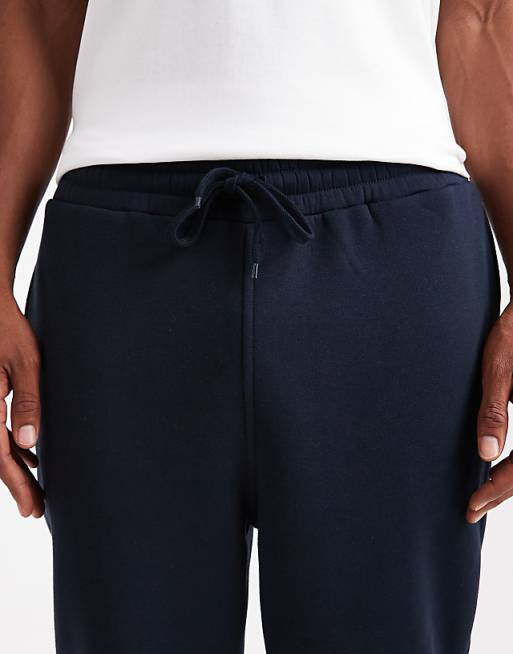 DESIGN Tapered Joggers In Navy