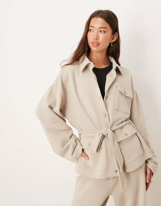DESIGN Tracksuit Co-ord In Stone