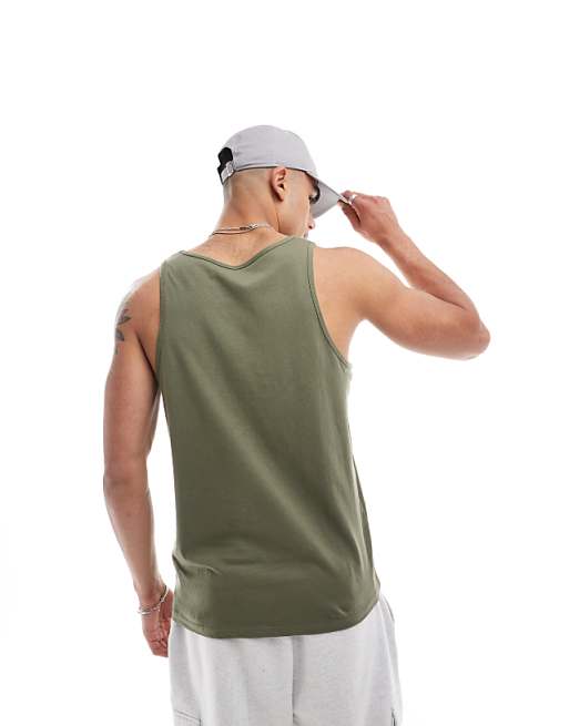 DESIGN Vest In Khaki