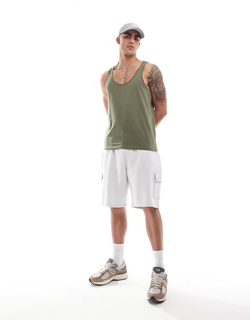 DESIGN Vest In Khaki