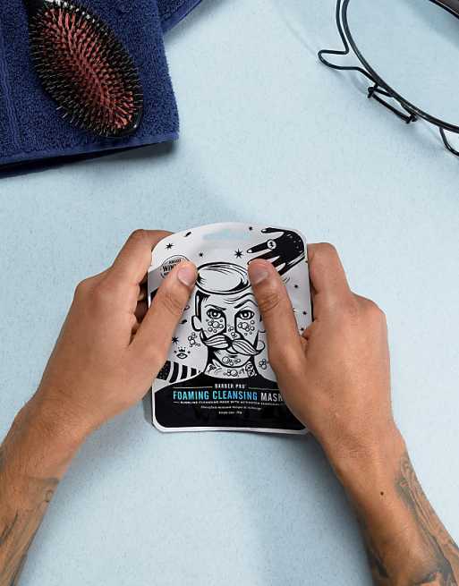 BARBER PRO Foaming Cleansing Mask
