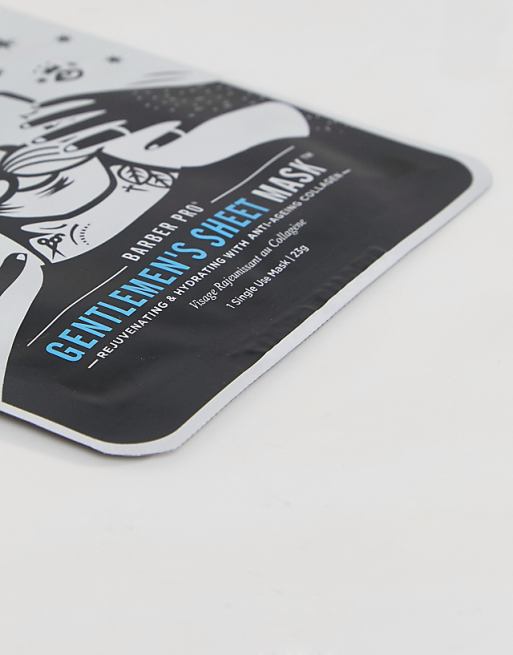 BARBER PRO Gentlemen's Sheet Mask