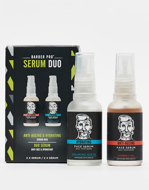 Barber Pro Hydration Serum Duo - Worth £20