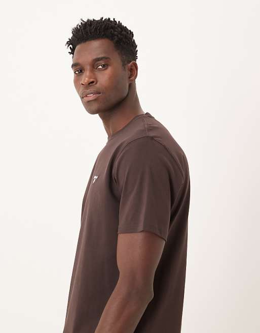 Barbour Essential Sports T-shirt In Brown